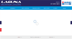 Desktop Screenshot of lagunaboating.com.au